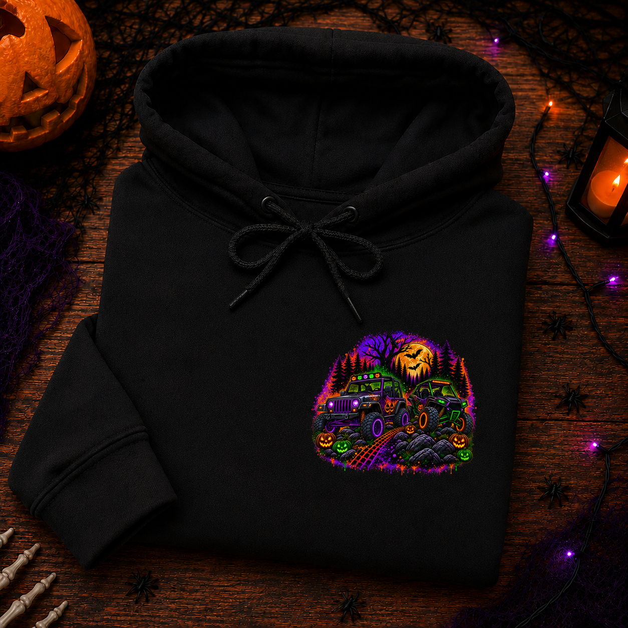 2nd Annual Glow Ride β Black Hoodies