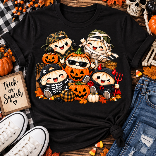Trick or Squish Halloween Tee 🎃👻